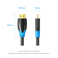 Vention AACBJ HDMI Cable 5M CCS 4K @ 60Hz view 2